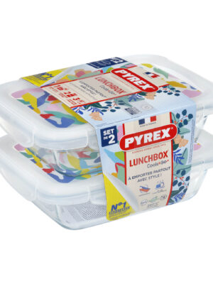 SADA OBDĹŽNIKOVÝCH DŽBÁNOV PYREX 2X0