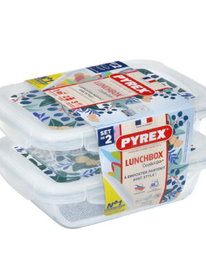 SADA OBDĹŽNIKOVÝCH DŽBÁNOV PYREX 2X0