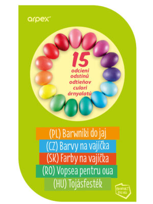 Arpex FARBY VAJEC 15 ODTIEŇOV