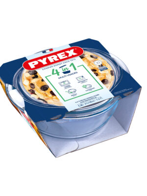 ZAPEKACIA MISA OKRÚHLA S VEKOM PYREX 1