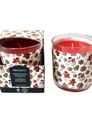 Provence SVIEČKA V SKLE PERNÍK 7X8CM 135G 20H HORIACA