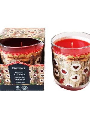 Provence SVIEČKA V SKLE LINEC 7X8CM 135G 20H HORIACA